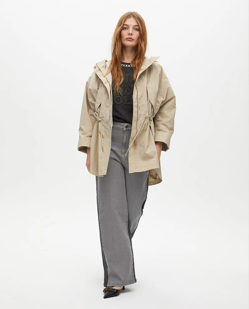 Lola Casademunt Oversized Adjustable Waist Parka